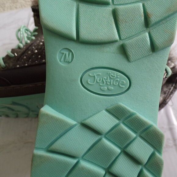 Justice girls boots 7 - Picture 7 of 8